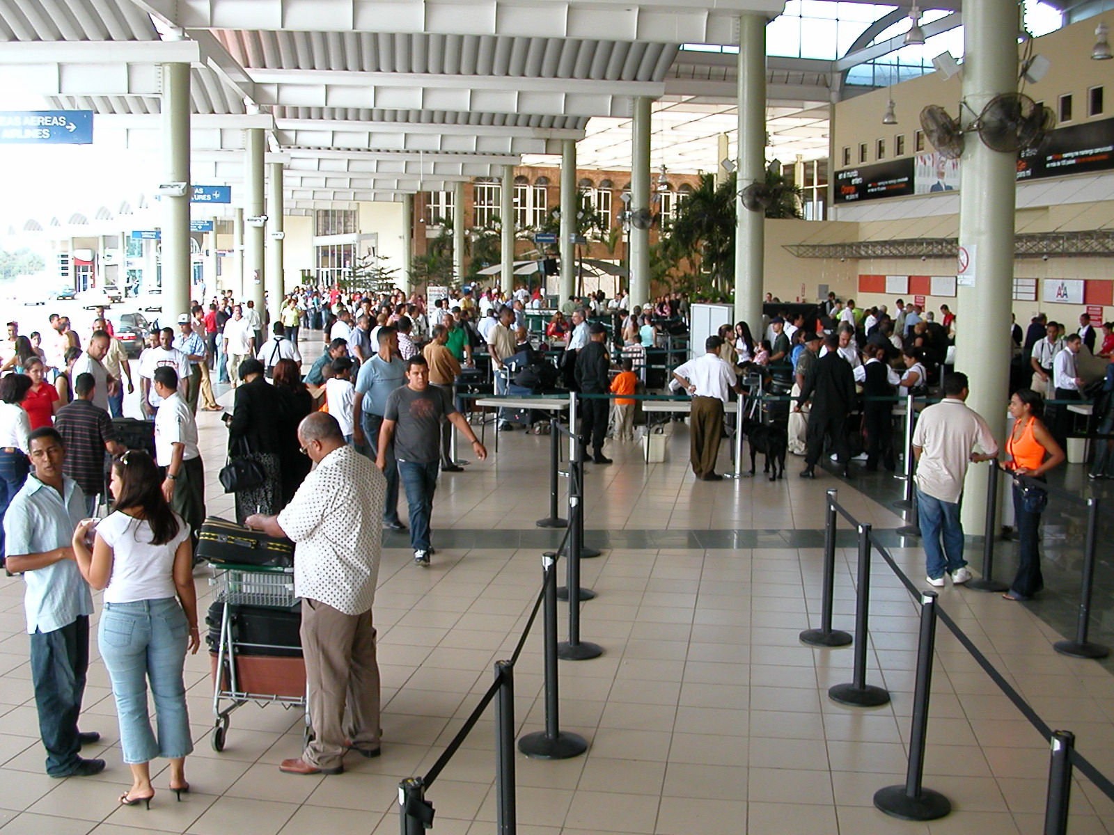 Aeropuerto Internacional del Cibao, Licey al Medio, Santiago Republica Dominicana.