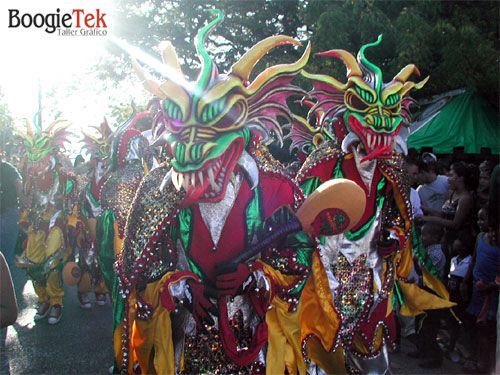 El Carnaval Mocano 2001 en Republica Dominicana.