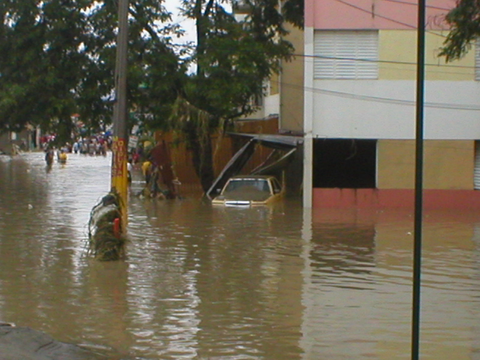 Fotos tormenta tropical Olga Area de Santiago, Republica Dominicana Diciembre 12 2007