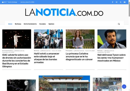 La Noticia. Periódicos Dominicanos de Republica Dominicana | Livio.com