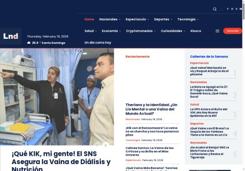 Las Noticias Dominicanas. Periódicos Dominicanos de Republica ...