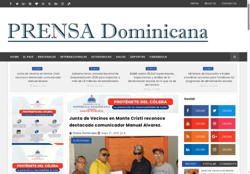 Prensa Dominicana. Periódicos Dominicanos de Republica Dominicana ...