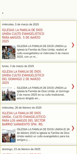Iglesia la Familia de Dios Unida. Iglesia Evangélica de Republica Dominicana Iglesia la Familia de Dios Unida. Iglesia Evangélica de Republica Dominicana