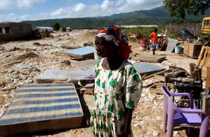 Fotos de Inundaciones Area de Jimaní, Republica Dominicana Mayo 24, 2004