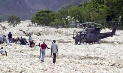 Fotos de Inundaciones Area de Jimaní, Republica Dominicana Mayo 24, 2004