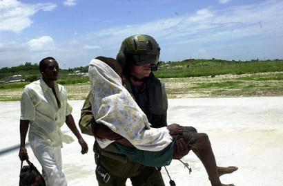 Fotos de Inundaciones Area de Jimaní, Republica Dominicana Mayo 24, 2004