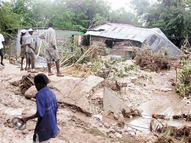 Fotos de Inundaciones Area de Jimaní, Republica Dominicana Mayo 24, 2004