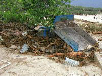 Fotos de Inundaciones Area de Jimaní, Republica Dominicana Mayo 24, 2004