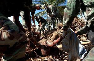 Fotos de Inundaciones Area de Jimaní, Republica Dominicana Mayo 24, 2004