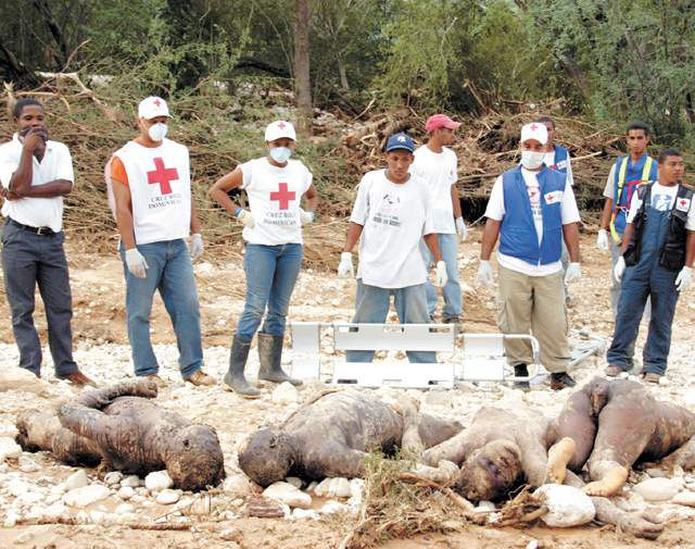 Fotos de Inundaciones Area de Jimaní, Republica Dominicana Mayo 24, 2004